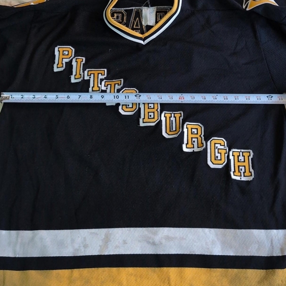 Tom Barasso Pittsburgh Penguins Large Away Vintage Jersey - Picture 4 of 4